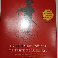 dvd con libro la presa del potere di Luig 14