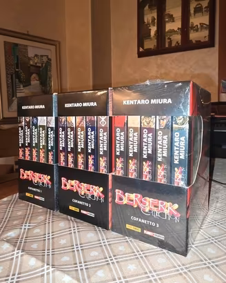 Berserk Serie Nera cofanetti 1-2-3 vol. 1-15