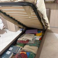 letto singolo contenitore 