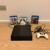 Playstaion 4 con 3 giochi + joystick EA SPORT