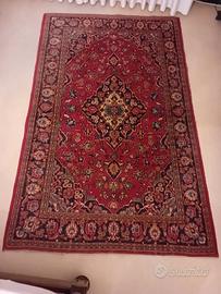 Tappeto Persiano qualità Kashan, cm. 208 x 130