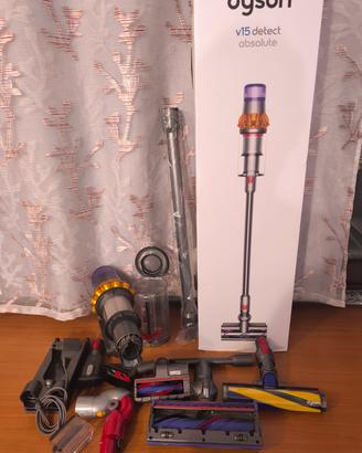 Dyson V15 Detect Absolute – Completo + Scatola 