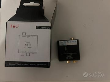 Convertitore cavo ottico - Audio R/L
