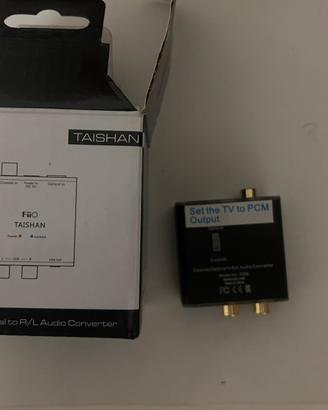Convertitore cavo ottico - Audio R/L