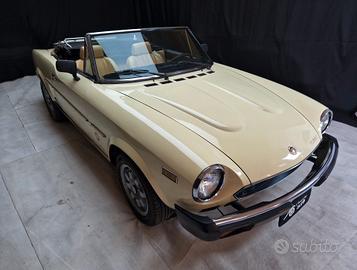 Fiat 124 Spider Turbo 2.0 cc certif. ASI CRS