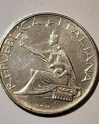 MONETA 500 LIRE ARGENTO