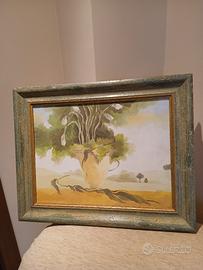 Quadro dipinto su tela 
