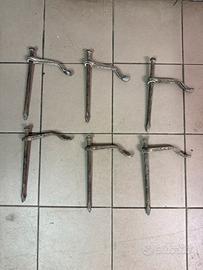 tiranti muratura con leva 6 pezzi