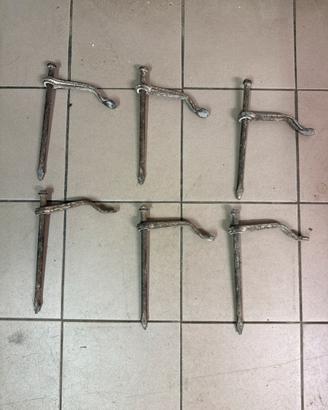 tiranti muratura con leva 6 pezzi