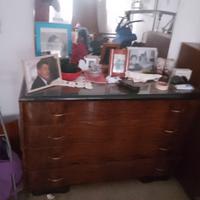 Comò con specchio anni 60
