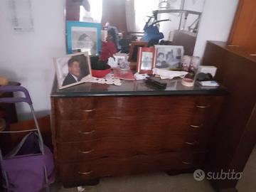 Comò con specchio anni 60