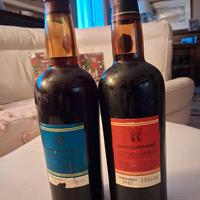 N. 2 bottiglie vino da collezione 