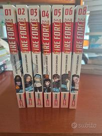 Fire Force dal al 6 e volume 8 nuovi