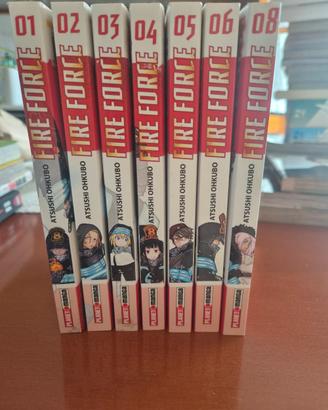 Fire Force dal al 6 e volume 8 nuovi