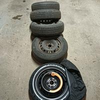 Cerchi punto classic r14 70 165 e ruotino nuovo