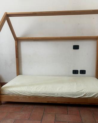 Letto capanna
