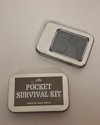Pocket survival kit bussola e fidget spinner