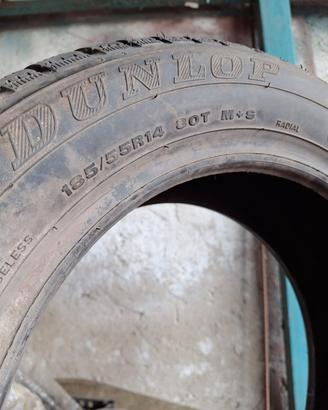 *2 Gomme Invernali Dunlop 185/55 R14 80T M+S - 