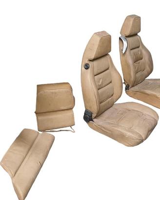 Interno In Pelle Beige Per Porsche 928