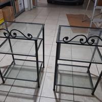 Comodini in ferro battuto