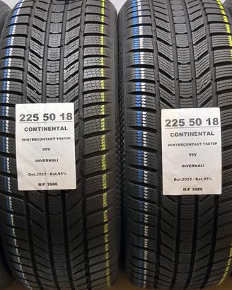 4 GOMME 225 50 18 CONTINENTAL INV RIF3986