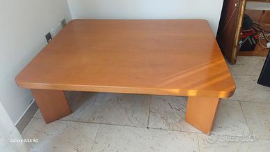 Tavolinetto basso da salotto in legno d'acero