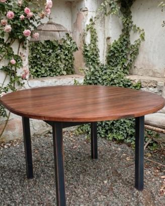 tavolo da pranzo shabby allungabile D