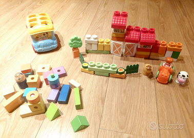 Set giochi manuali/costruzioni