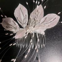 fermaglio per capelli con perline