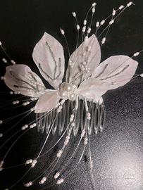 fermaglio per capelli con perline