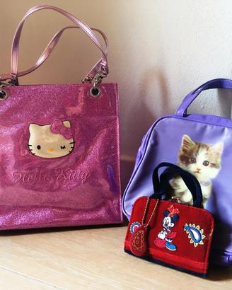 Borse Walt Disney e Hello Kitty