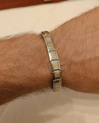Bracciale Personalizzato Componibile "Lorenzo"