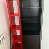 Libreria e armadio ikea