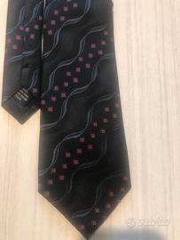 Cravatta blu scuro Dino Mori