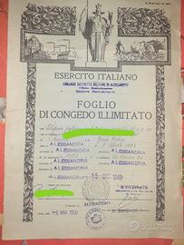 Documento storico militare