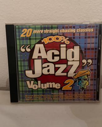 CD 100% Acid Jazz Volume 2 Compilation Telstar1995