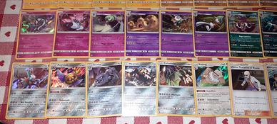 Lotto carte pokemon holografiche