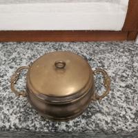 Contenitore per vari usi in Ottone mas. Vintage.