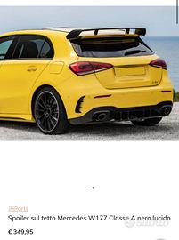 spoiler mercedes classe a