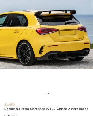 spoiler mercedes classe a