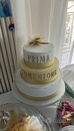 Torta in gomma eva Prima Comunione