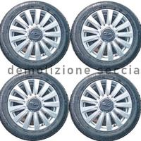 04 cerchi e gomme FIAT 500L 16 °pollici Originali