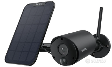 5MP Telecamera WiFi Esterno Senza Fili a Batteria,