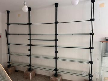 Scaffale Regolabile in vetro