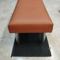 panca in pelle pota valigia per b&b