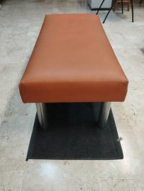 panca in pelle pota valigia per b&b