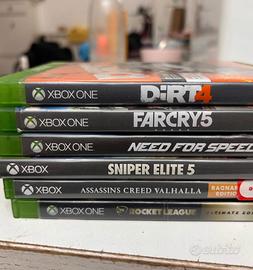 6 giochi con Joypad per console Xbox One e Sere X