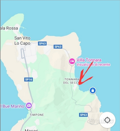 4000 mq San Vito lo capo via zarbo di mare