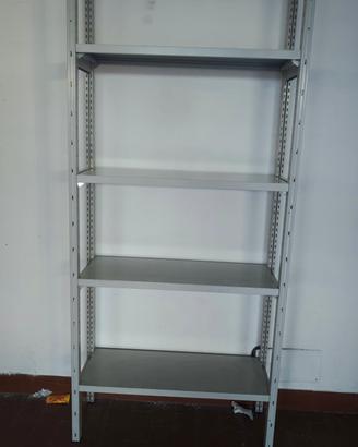 blocco scaffali  modulari montaggio facilitato.