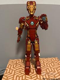 Lego iron man pezzo unico